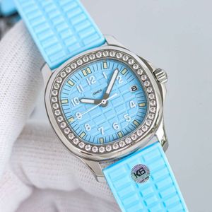 Reloj de diamantes caro para mujer patk SQZL excelente calidad reloj mecánico clon montre pateks luxe