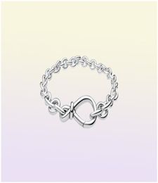 Damesmode Chunky Infinity Knoopketting Armbanden 925 Sterling Zilver Femme Sieraden Fit Kralen Luxe Design Bedelarmband Dame Cadeau Met Originele Doos8104010