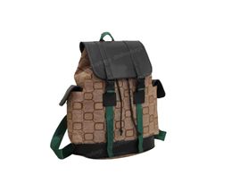 Dames modeontwerper Backpack Men Backpack Red Green Webbing Grote capaciteit Buckle Flip Backpack Backpack Nieuwe stijl Designer Bag 5A
