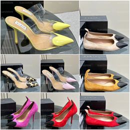 Damesmode High Love hoge hakken sandaal designer Kitten Heel gesp sandaal luxe sexy Lakleer suède Platte Love spike Platte bodem Balletschoenen banket