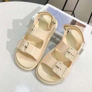 Damesmode Jelly Schoenen Platform Sandalen Outdoor Beach Flip Flops Snoep Kleuren Party Schoenmaat 35-40 met Doos