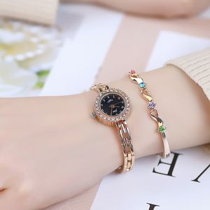 Damesmode luxe horloges van hoge kwaliteit designer quartz-batterij roestvrij staal 22 mm horloge