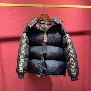 Women Fashion Parkas Mens Letter Pattern Down Coats Unisex Winter Outerwaer Womens Casual Thick Jackets Clothing