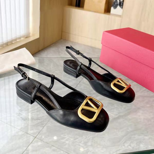 Sandalias de moda para mujer, zapatos cómodos de tacón bajo de diseñador de verano, zapatos étnicos informales hermosos para oficina