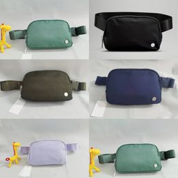 Luxurys Designers Sac partout Ceinture Sacs de taille Fanny Pack Bumbag Femme Nylon Épaule Hommes Bum Chest Sports Yoga Sac Bandoulière