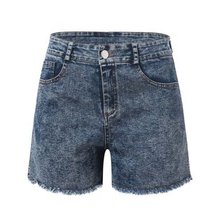 Damesmode Zomer Shorts Jeans Party Nightclub Sexy Shorts Retro Shorts Pocket Decoratie Skinny Denim Short for Ladies
