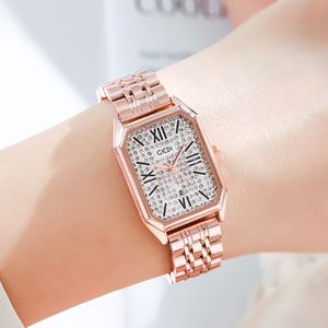 Montres de mode pour femmes tempérament de luxe de haute qualité montre à quartz étanche pleine étoile décontractée