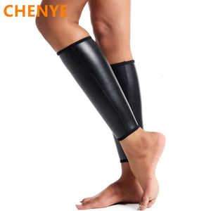 Femmes Faux cuir Slim jambe manches corps Shaper cuisse ischio-jambiers plus mince rehausseur pour Compression mollet manches Shapwear ensemble 240104