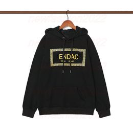 Mujeres Fendaces Logo Hoodie Mens Fashion Coat Harajuku Rapper Hoodies Hip Hop Ropa Niños Chándal Hombres Sudadera Pullover Rock Pullover Tops 2055