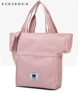 Sac de sport de fitness pour femmes sur le sac de sport de formation de boîtier de chariot grande capacité pour sac à main de voyage en plein air étanche X527B Q0705