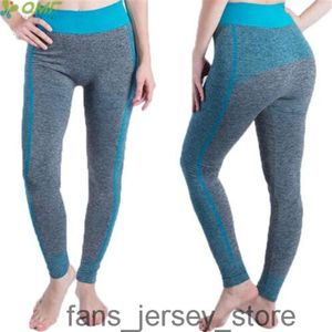 Pantalon de Yoga pour femmes, pantalon de Fitness, Sexy, taille haute, Push-Up, en maille, respirant, serré, sans couture, 24