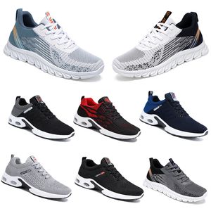 Chaussures de course plates et souples pour hommes et femmes, randonnée, nouvelle semelle à la mode, blanc, noir, rose, bleu, sport confortable, D24-1 GAI 73649 440