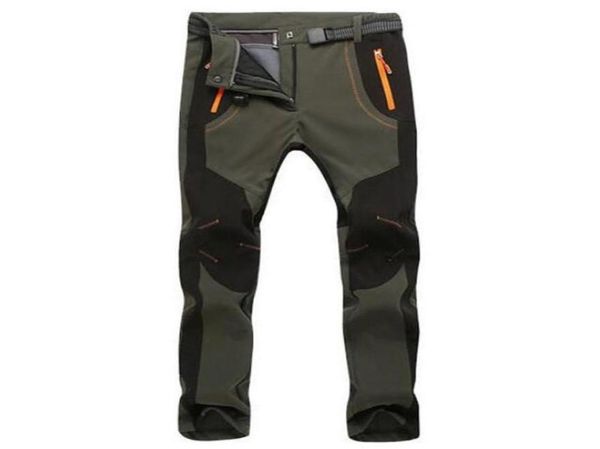 Pantalones térmicos de lana para senderismo para mujer, pantalones para deportes al aire libre, escalada, Camping, Softshell, resistentes al viento, impermeables, cálidos, 7071056