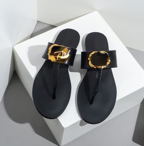 Chanclas para mujer Zapatillas con letras clásicas Sandalias deslizantes para mujer al por mayor