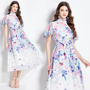 Femmes Robe de boutique florale Robe imprimée d'été