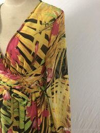 Femmes imprimé floral à manches courtes Boho robe robe de créateur robe de soirée robe longue robe d'été robe d'été robes de vêtements pour femmes 006