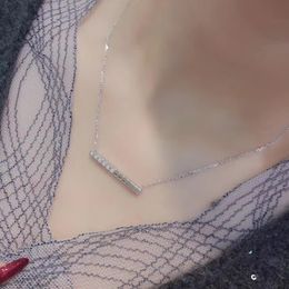 Femmes pour colliers de mode Cjewlery bloc de glace en forme d'or rose collier de diamants pour hommes bijoux cadeau de fête d'anniversaire livraison gratuite