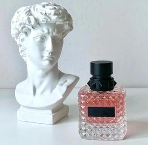 Fragancia femenina nacida en 100 ml Perfume coral Eau De Parfum Intenso Tiempo de larga duración Buen olor EDP Diseño Marca Mujer Dama Niña Perfumes Colonia Body Mist Spray