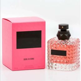 Femmes parfum Donna 100ml Né dans Roma Coral Fantasy Voce Viva Eau de Parfum Létrange durée bonne odeur EDP Brand Design Lady Girl Girl Perfumes Cologne Body 187