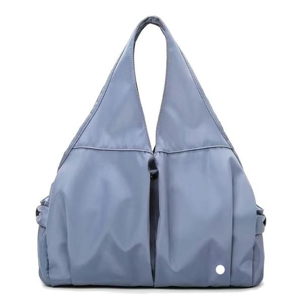 Femmes fille Fitness sac de sport en Nylon une épaule en plein air Yoga sac de rangement grande capacité séparation sèche et humide LL