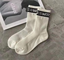 Chaussures de lettre de fille fille respirante Cotton Casual Sport Sock Gift For Love Girlfriend Top Quality8875006