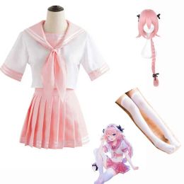 Femmes filles destin / apocryphes astolfo cosplay anime japonais sailor scolaire uniformes costume d'Halloween