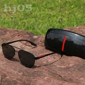 Dames bril Designer tinten luxe zonnebrillen metaal gepolariseerde sportheren sonnen brille reiziger rijden UV Protection Heren zonnebrillen PJ024C23