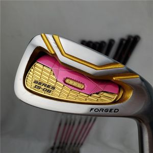 Clubs de Golf pour femmes 4 étoiles Honma BERES S-06 ensemble de fers de Golf 5-11 A S fers 9 pièces L Flex Graphite arbre et couvre-chef