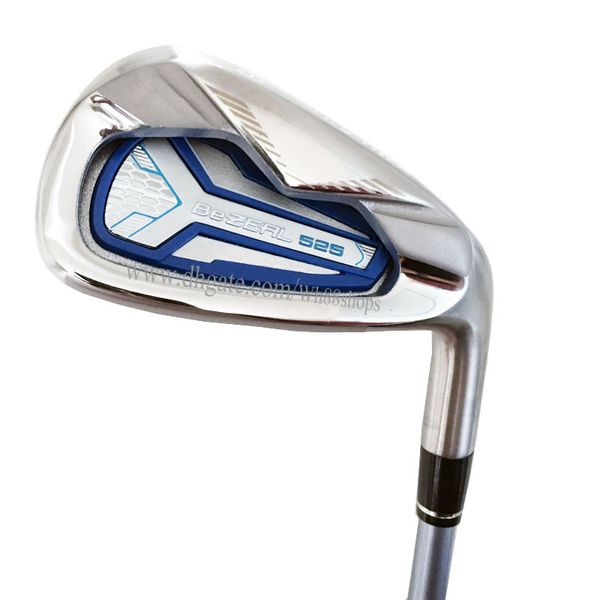 Clubes de golf femeninos Honma 525 Golf Iron 6-11 Aw SW Handones Derechos Derecho Clubes Set L Flex Graphite Shaft