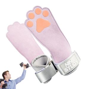 Vrouwen Gym Dumbbells Polsband vrouwelijke gewichten om te oefenen thuis palmbeschermer spiertraining anti -peeling handschoenen voor meisjes