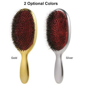 Femmes Hair Saldp Massage Comb Nylon Antistatic Hair Hair Brush Wet Dry Curly Détangler Brosser les cheveux pour le salon Hairdressing Style Tyling