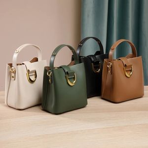 Femmes sac à main 100% en cuir véritable sac à main décontracté bandoulière en cuir véritable femme sac de messager dame sacs à bandoulière handtas 240314