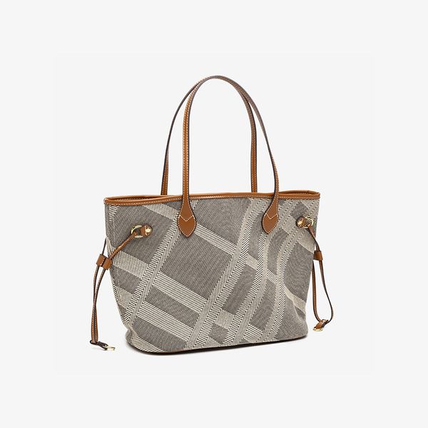 Bolso de mano para mujer, nueva moda 2024, bolso de hombro informal, bolso de lona de gran capacidad, bolso de compras para estudiantes universitarios, bolso de viaje, bolso de moda para mujer