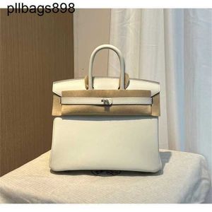 Femme sac à main Brknns Swift Leather Handswen 7a 2023 Bag BK25 Pure Fix de cire fait à la main Champignon Swift