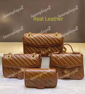 Femmes sacs à main sacs sac de créateur véritable haut en cuir qualité 26 cm 22 cm 16 cm Caramel bandoulière concepteur portefeuille