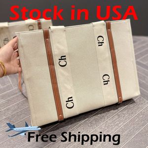 Vrouwen handtassen TOTE TAG Wallet Linnen Grote canvas Shopping Strandtassen mode luxe ontwerper Travel Crossbody schoudertassen portemonnees portemonnees porties 3 kleuren