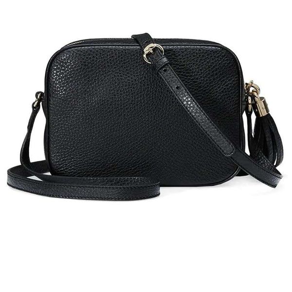 Diseñadores de moda para mujer Bolsos de hombro Bolsos Famosos para mujer Disco Soho bolso Monedero Mujer Bolso Crossbody con flecos Messenger Monedero 22 cm A calidad p