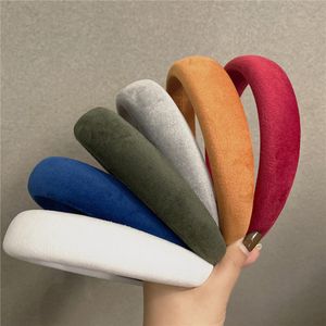 Women Headband Girls Vintage Knit Ribbon Hair Bands Soft Hairband Headwear Hair Rubbers Elastic Hairs Bands Hair Hoop 1393