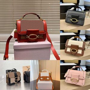 Dames held ontwerper tas luxurys schoudertassen lederen messenger vintage tas hoogwaardige crossbody tassen vrouwelijke c brief portemonnees 230420