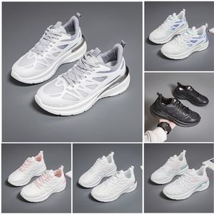 Femmes randonnée nouvelles chaussures de course hommes chaussures plates semelle souple mode blanc noir rose bleu sport confortable Z2036 GAI tendances 680 Wo