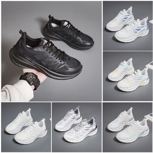 Femmes randonnée nouvelles chaussures de course hommes chaussures plates semelle souple mode blanc noir rose bleu sport confortable Z2012 GAI 271 Wo