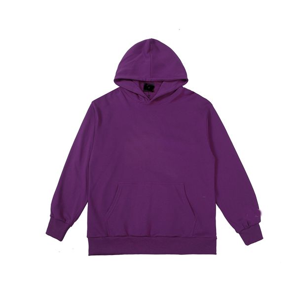 Sudadera con capucha para mujer, sudadera lisa de otoño, ropa de talla europea, camisa de manga larga para hombre y mujer de alta calidad, sudadera con capucha de color sólido puro para parejas