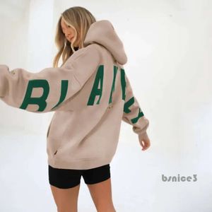 Sweat à capuche pour femme fille sweats décontracté lettres imprimer sweat femmes mode à manches longues en vrac Y2k Streetwear automne hiver dame pulls 8134