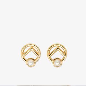 Dames Oorringen Designer Premium Goud Bijou Parels Oorbel voor Heren Hoops Luxe ringen Merk Letter Design Dangle Klein formaat 2,5 cm Mode-sieraden met doos