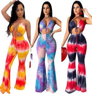 Vrouwen Jumpsuits Boheemse jurken 13styles Floral Holiday Beach Maxi Floorlengte Sexy Summer Clothing Lady Plus Size Vneck Dress2561585