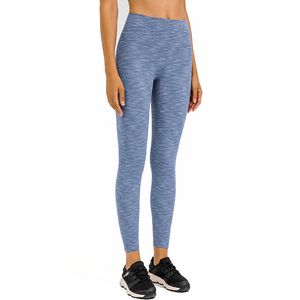 Dames leggings gedrukt naakt yoga outfits broek hoge taille elastische hardloop fitness panty's casual training gym kleding velafeel