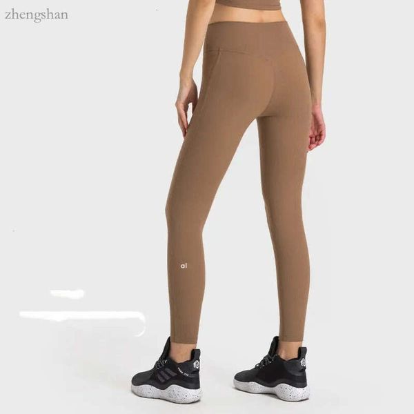 Femmes Leggings Yoga Push ups Ninth Awkward Fiess Lo Legging Soft High Hip Al Lift Elastic Sports Pants DL378 9454