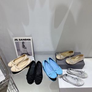 Bailarina Leopold para mujer en zapatos dorados Diseñador de moda de alta calidad suave comodidad Zapatos de bailarina de fondo plano Tamaño 35-40