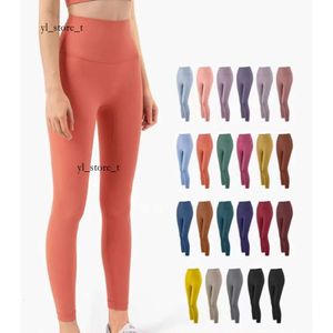 Women LL Sports Yoga Pantalones para mujer Pantalones cortos para mujer Pantalones cortos Ropa deportiva para fitness Niñas Leggings para correr Gimnasio Pantalones de alineación ajustados LL Yoga Align Leggings para 29