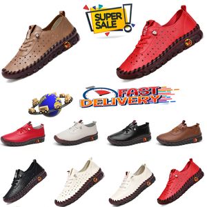 Dames Loafers Pu lederen schoenen voor dames Casual Dames Antislip Comfortabele moederschoenen Mode Sneakers maat 35-43